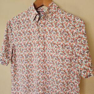 Southern Tide Paloma Paradise Intercoastal Sport Shirt Sz S Coastal Resort NWOT